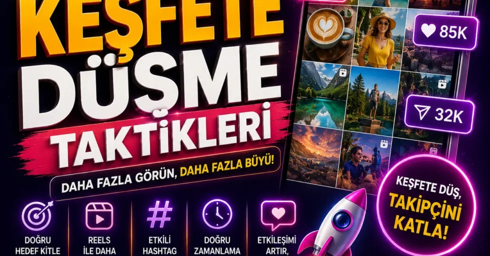 Instagram Keşfete Düşme Taktikleri Instagram Keşfete Düşme Taktikleri