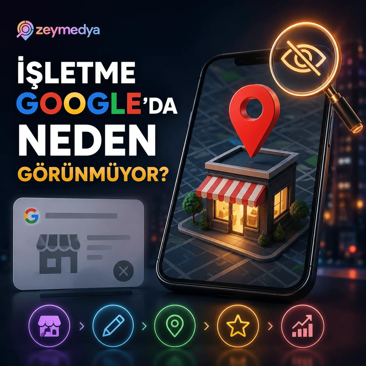 İşletme Google’da neden görünmüyor?