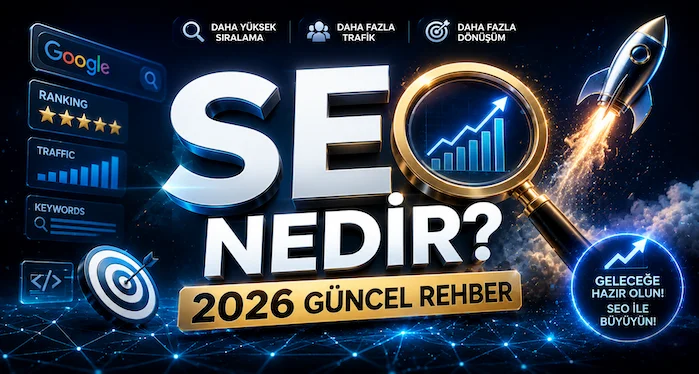 SEO Nedir? 2026 Güncel Rehber SEO Nedir? 2026 Güncel Rehber