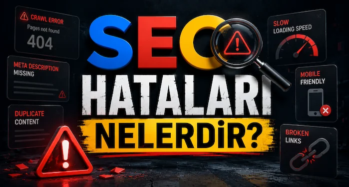 SEO hataları nelerdir?
