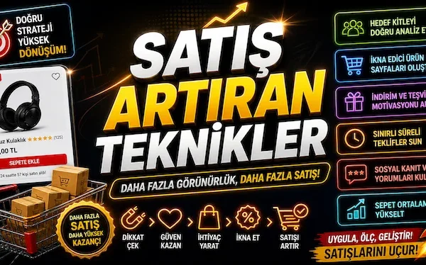 Satış artıran teknikler