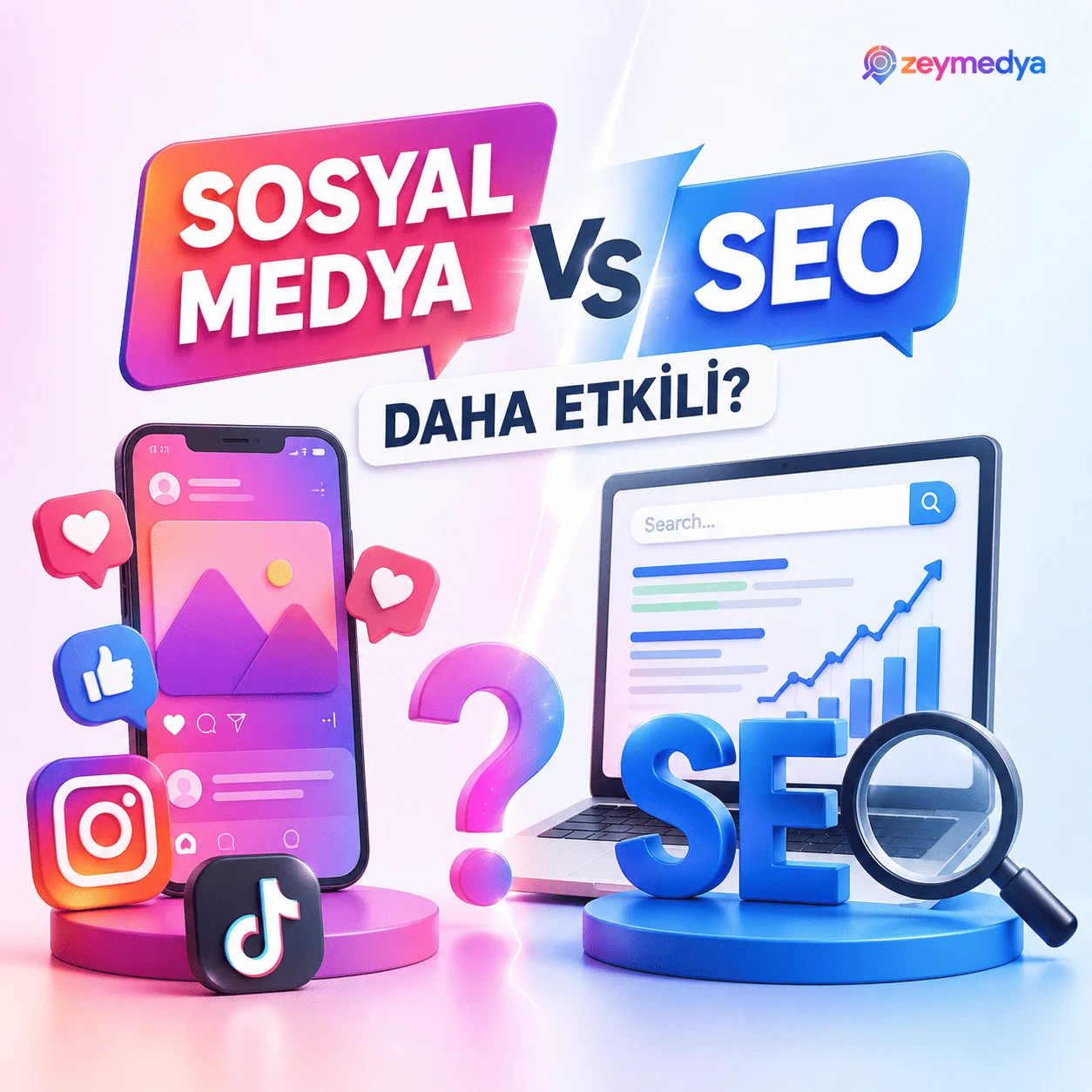 Sosyal medya mı SEO mu daha etkili?