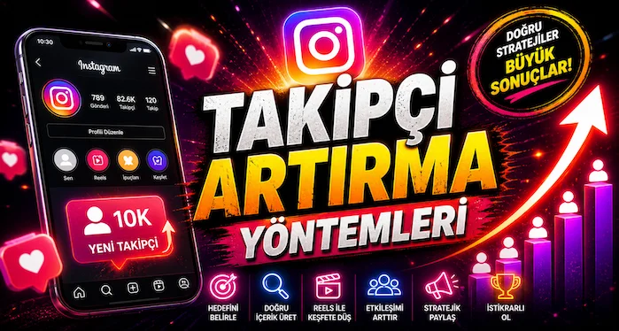 Takipçi artırma yöntemleri