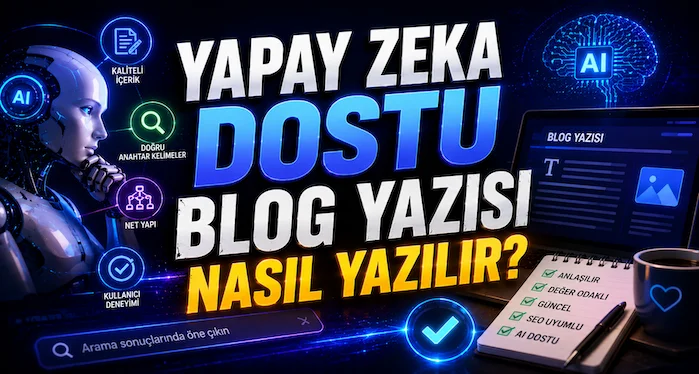 Yapay Zeka Dostu Blog Yazısı Nasıl Yazılır?