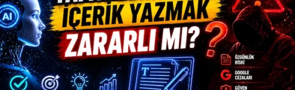 Yapay Zeka ile İçerik Yazmak Zararlı mı?