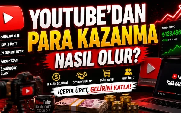 YouTube’dan para kazanma nasıl olur?