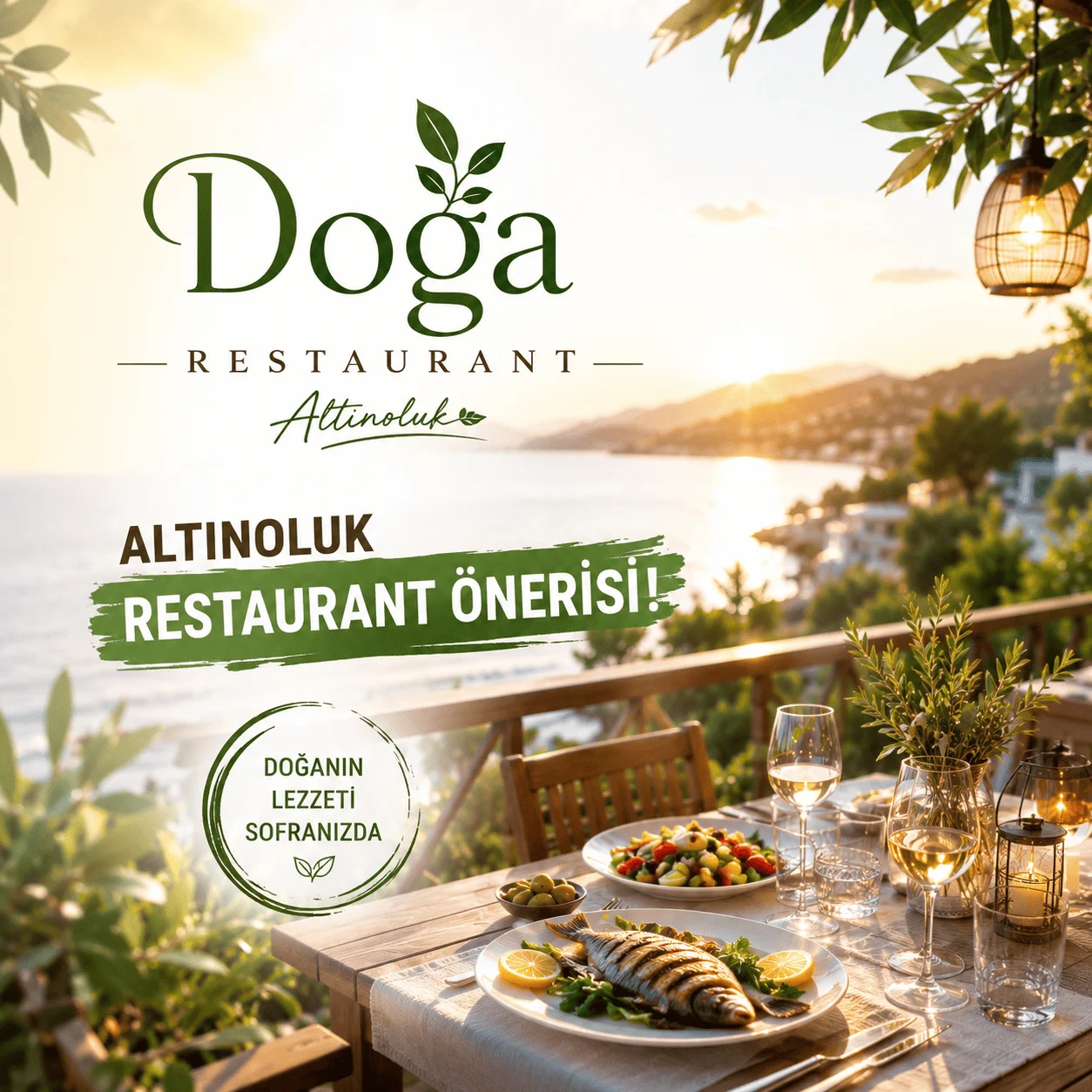 Altınoluk Restaurant Önerisi – Doğa Restaurant