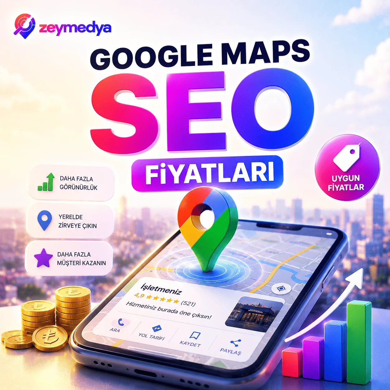 Google Maps SEO fiyatları 1 Google Maps Seo Fiyatları - Zeymedya Reklam Ajansi