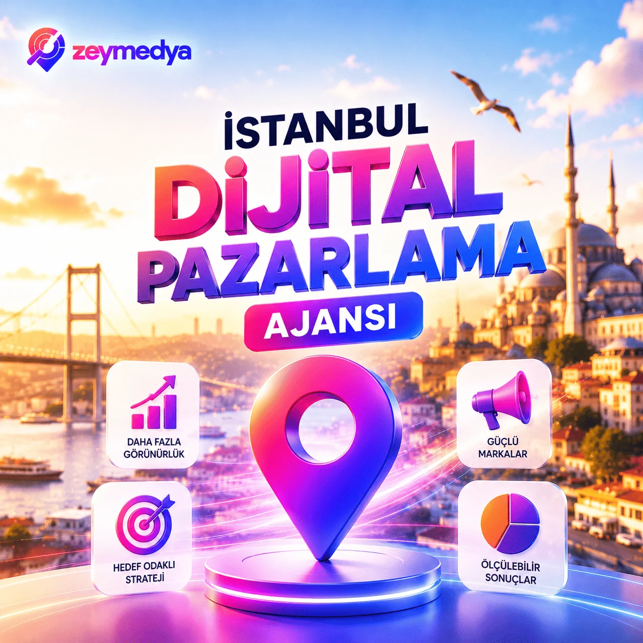 İstanbul Dijital Pazarlama Ajansı - Zeymedya Reklam Ajansi