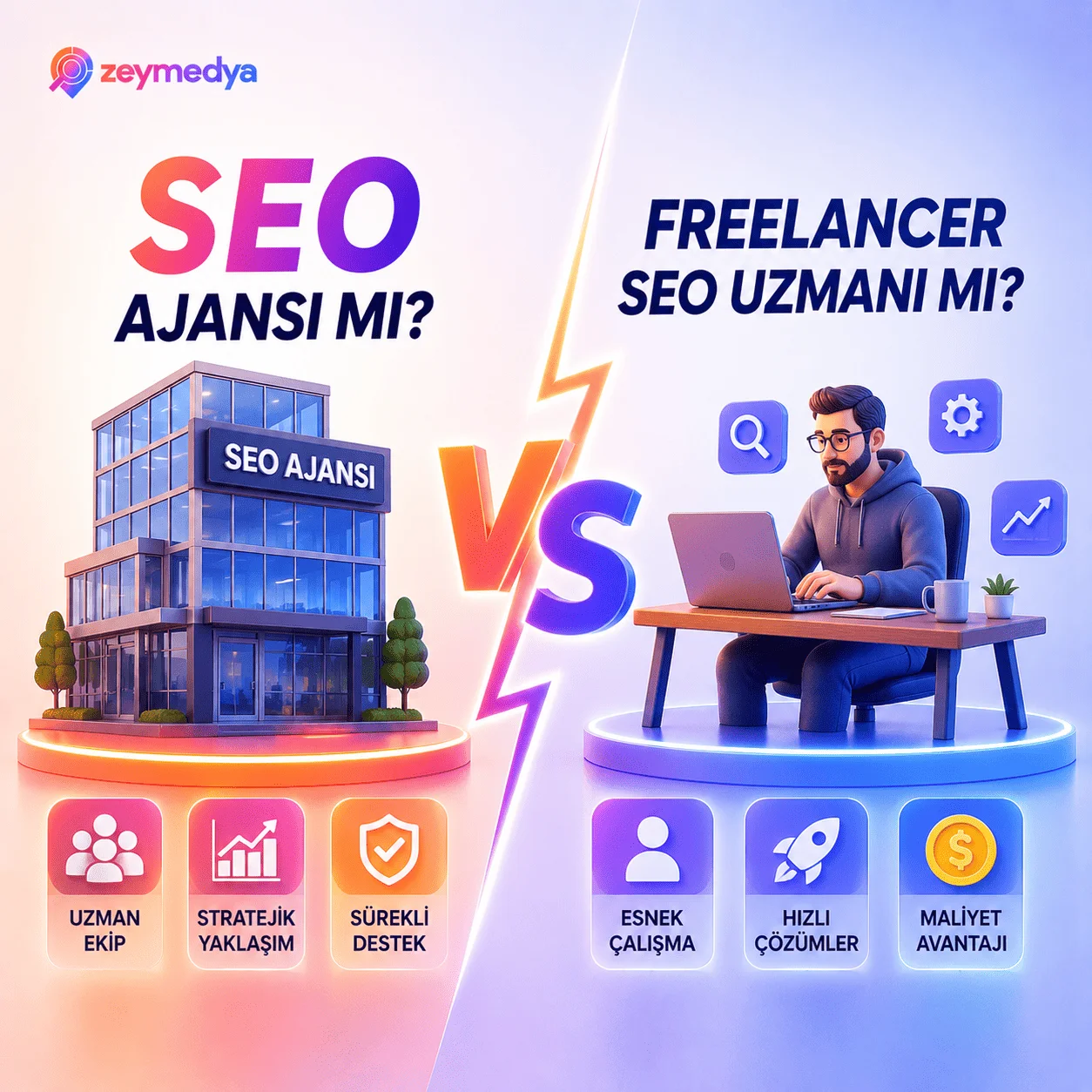 SEO Ajansı mı Freelancer SEO Uzmanı mı?