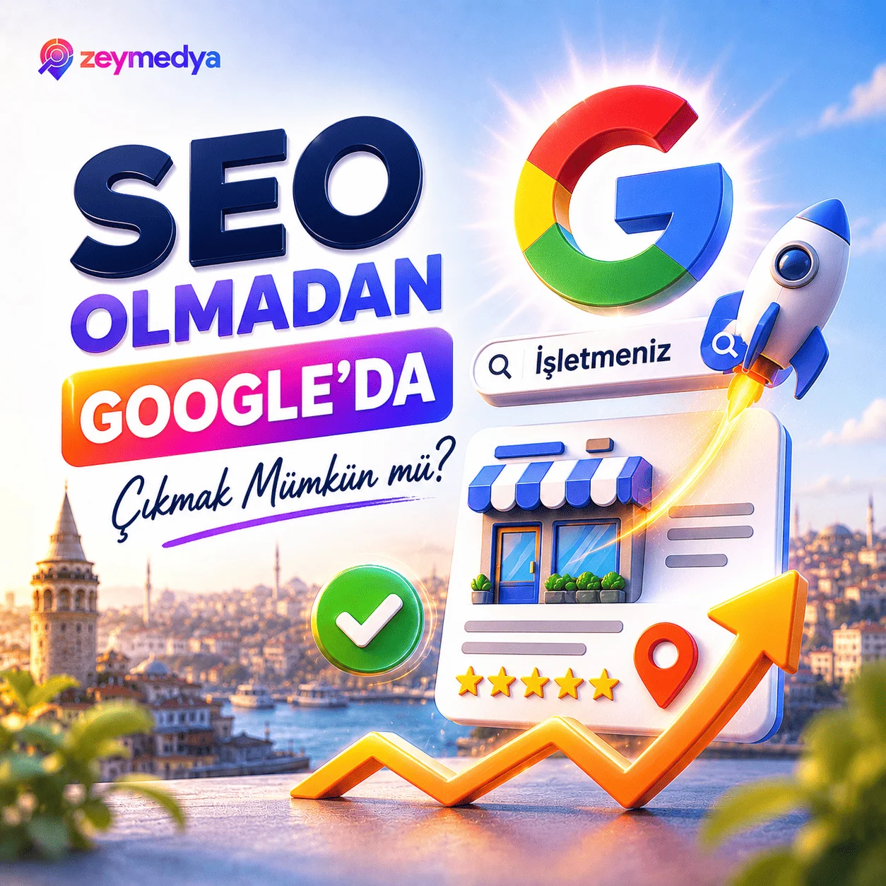 SEO olmadan Google’da çıkmak mümkün mü?
