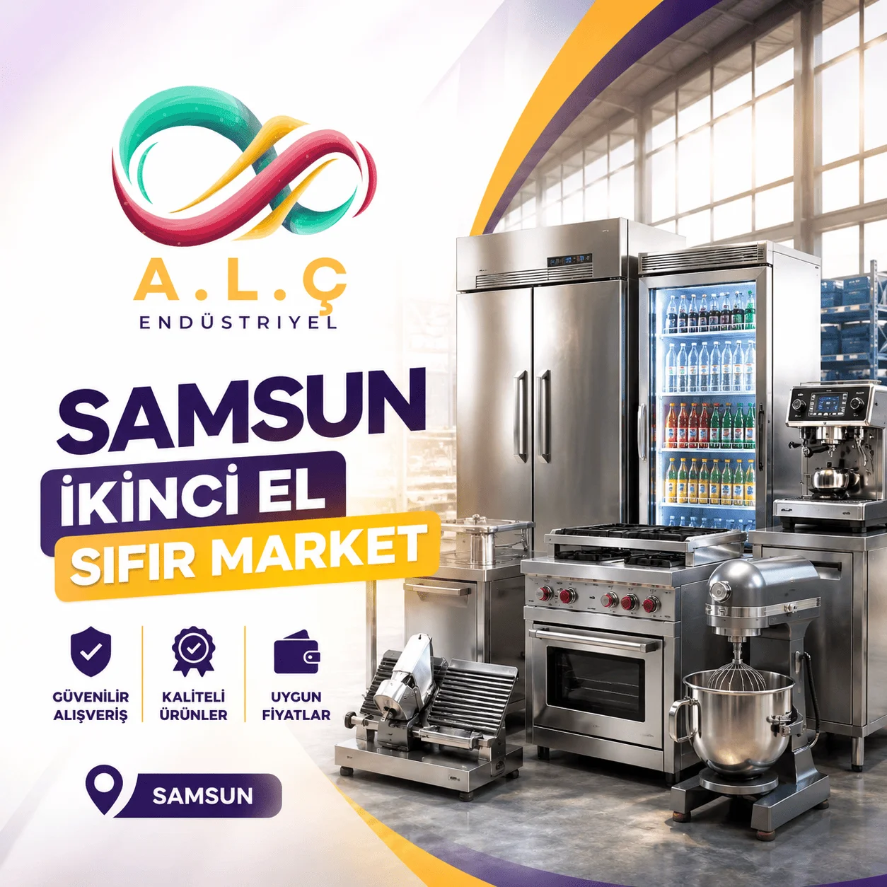 Samsun İkinci El Sıfır Market – A.L.Ç. Endüstriyel
