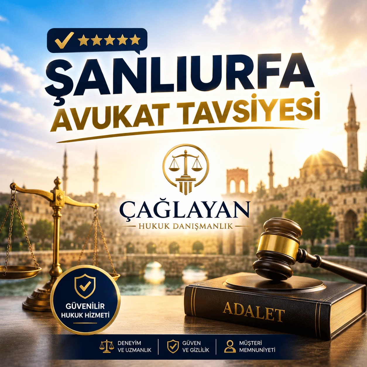 Şanlıurfa Avukat Tavsiyesi – ÇAĞLAYAN HUKUK DANIŞMANLIK