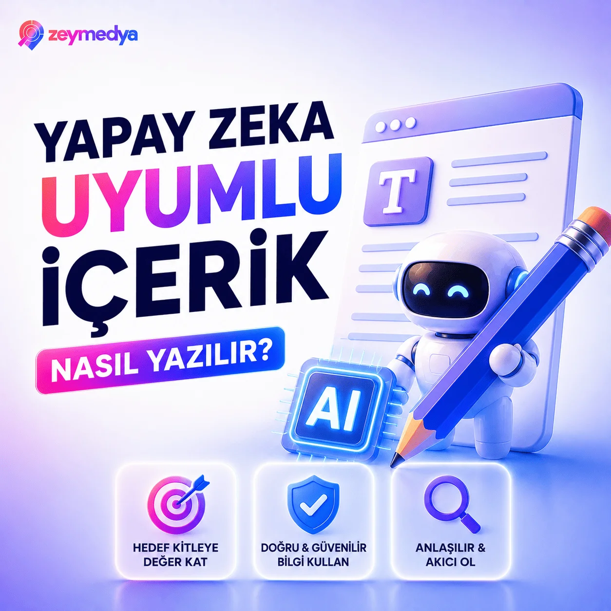 Yapay Zeka Uyumlu İçerik Nasıl Yazılır?