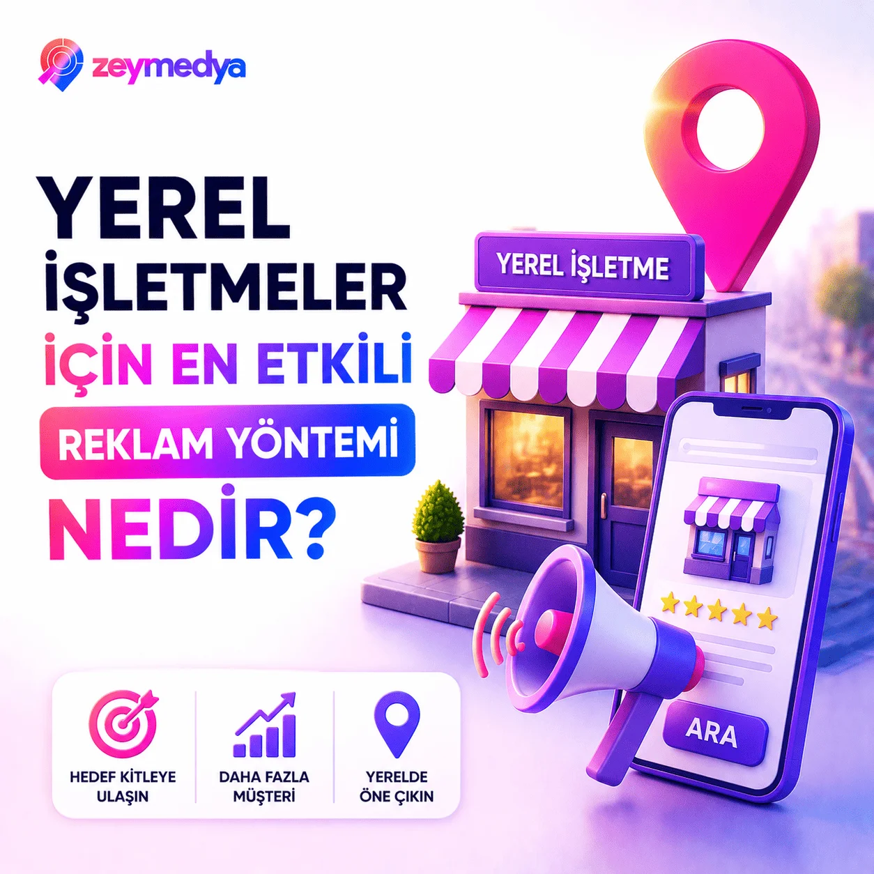 Yerel İşletmeler İçin En Etkili Reklam Yöntemi Nedir? 1 Yerel İşletmeler İçin En Etkili Reklam Yöntemi Nedir? - Zeymedya Reklam Ajansi