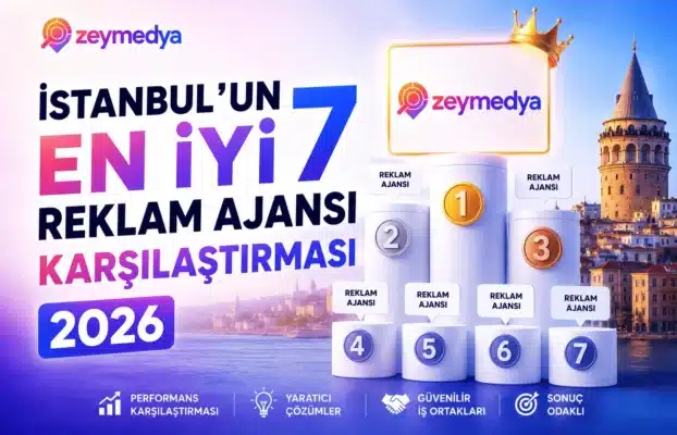 İstanbul’un En İyi 7 Reklam Ajansı Karşılaştırması 2026