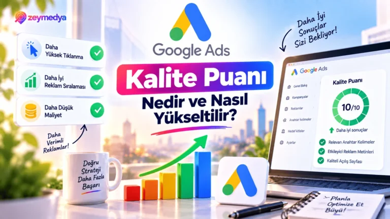 Google Ads Kalite Puanı Nedir ve Nasıl Yükseltilir?