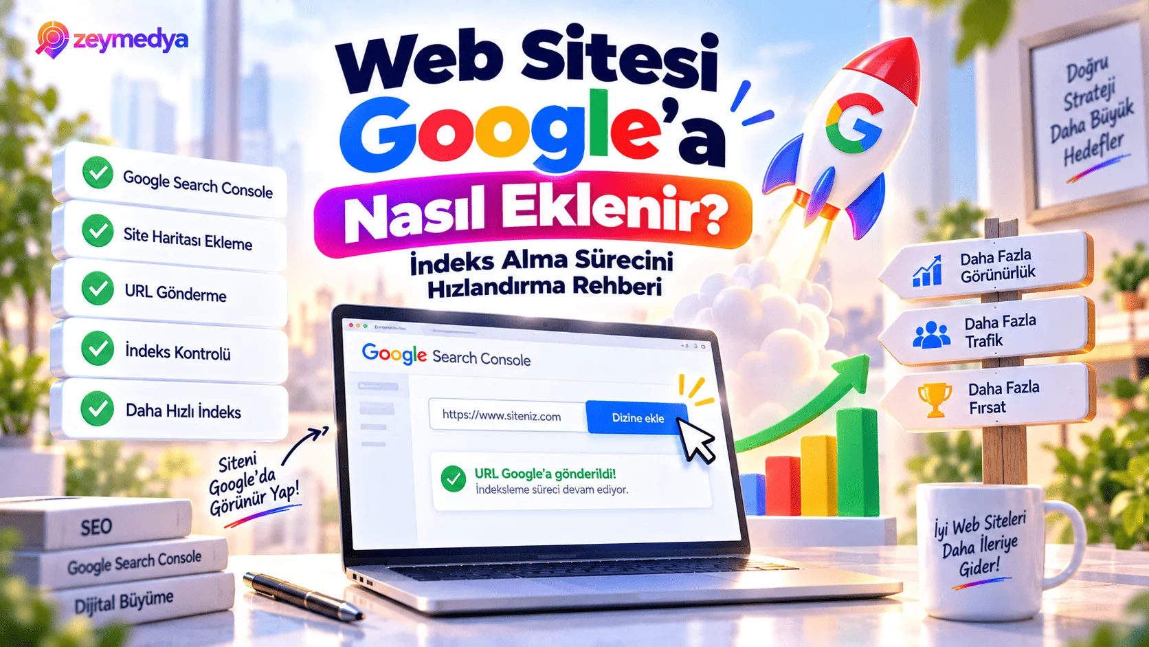 Web Sitesi Google'a Nasıl Eklenir? İndeks Alma Sürecini Hızlandırma Rehberi 1 Web Sitesi Google'a Nasıl Eklenir? İndeks Alma Sürecini Hızlandırma Rehberi