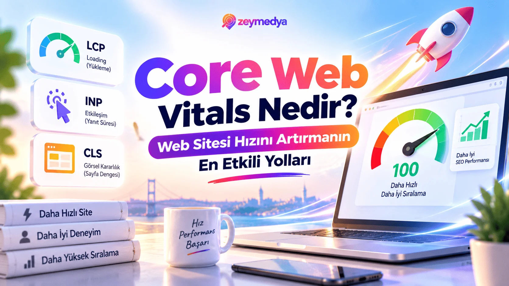 Core Web Vitals Nedir? Web Sitesi Hızını Artırmanın En Etkili Yolları - Zeymedya Reklam Ajansı