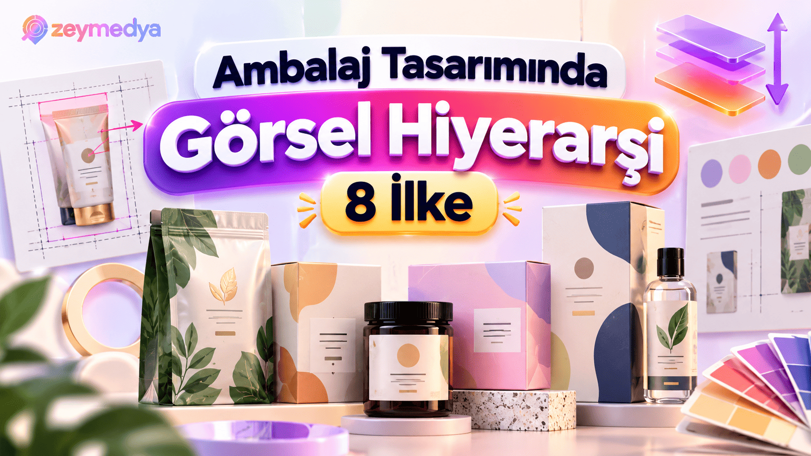 Ambalaj Tasarımında Görsel Hiyerarşi Nasıl Kurulur? 8 Tasarım İlkesi