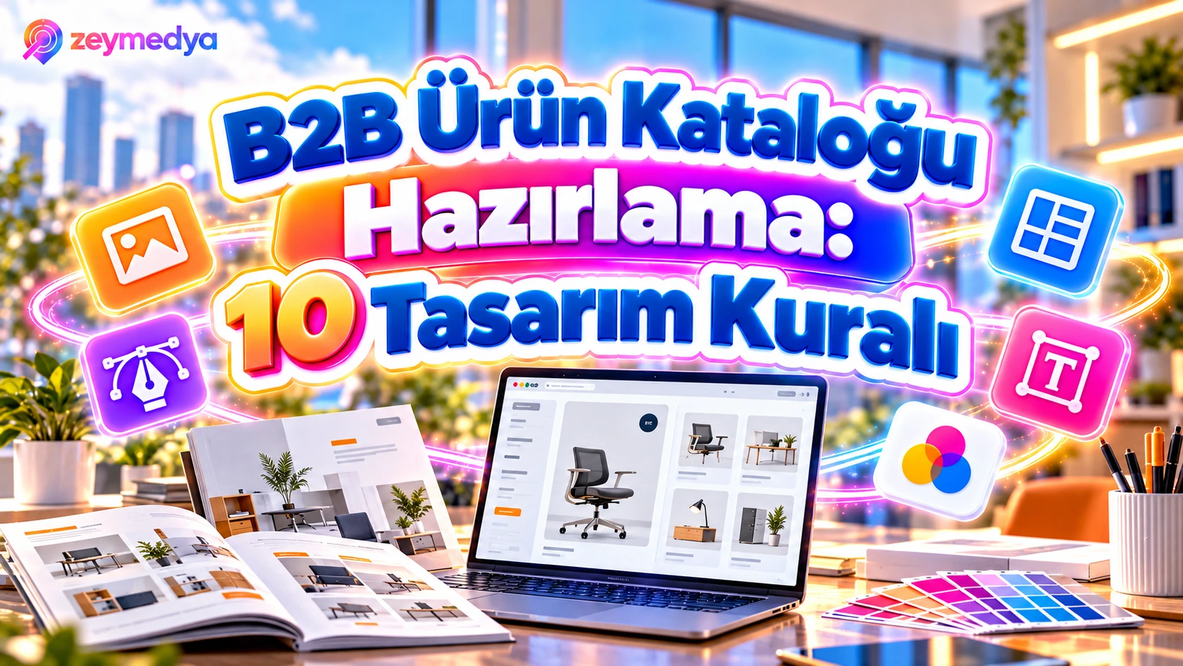 B2B Ürün Kataloğu Nasıl Hazırlanır? Teknik Ürünler İçin 10 İçerik ve Tasarım Kuralı