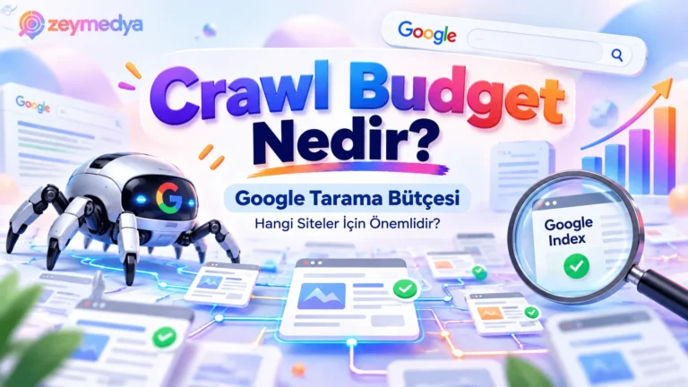 Crawl Budget Nedir? Google Tarama Bütçesi Rehberi