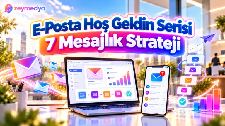 E-Posta Pazarlamasında Hoş Geldin Serisi Nasıl Hazırlanır? 7 Mesajlık Strateji