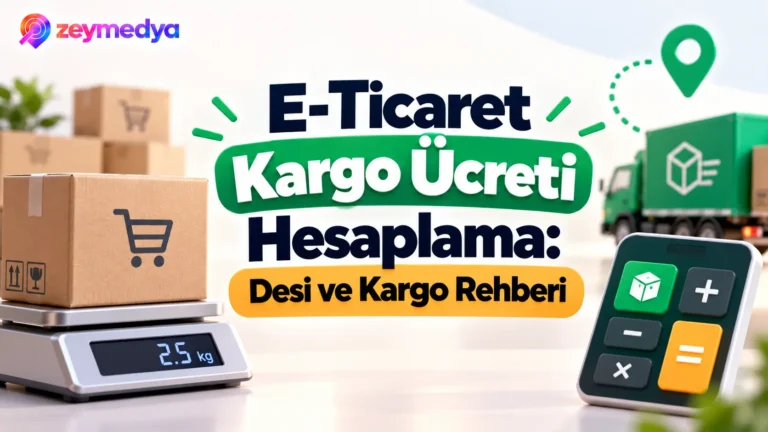 E-Ticaret Sitesinde Kargo Ücreti Nasıl Belirlenir? Desi, Ücretsiz Kargo ve Sepet Stratejisi