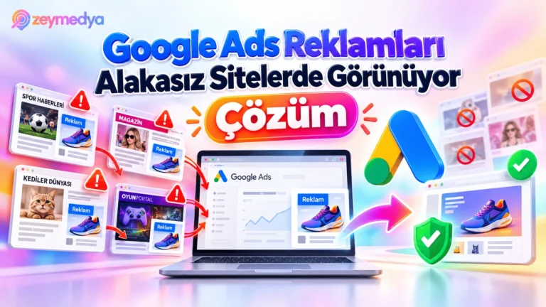 Google Ads Arama Ağı Reklamları Alakasız Sitelerde Görünüyorsa Ne Yapılmalı?