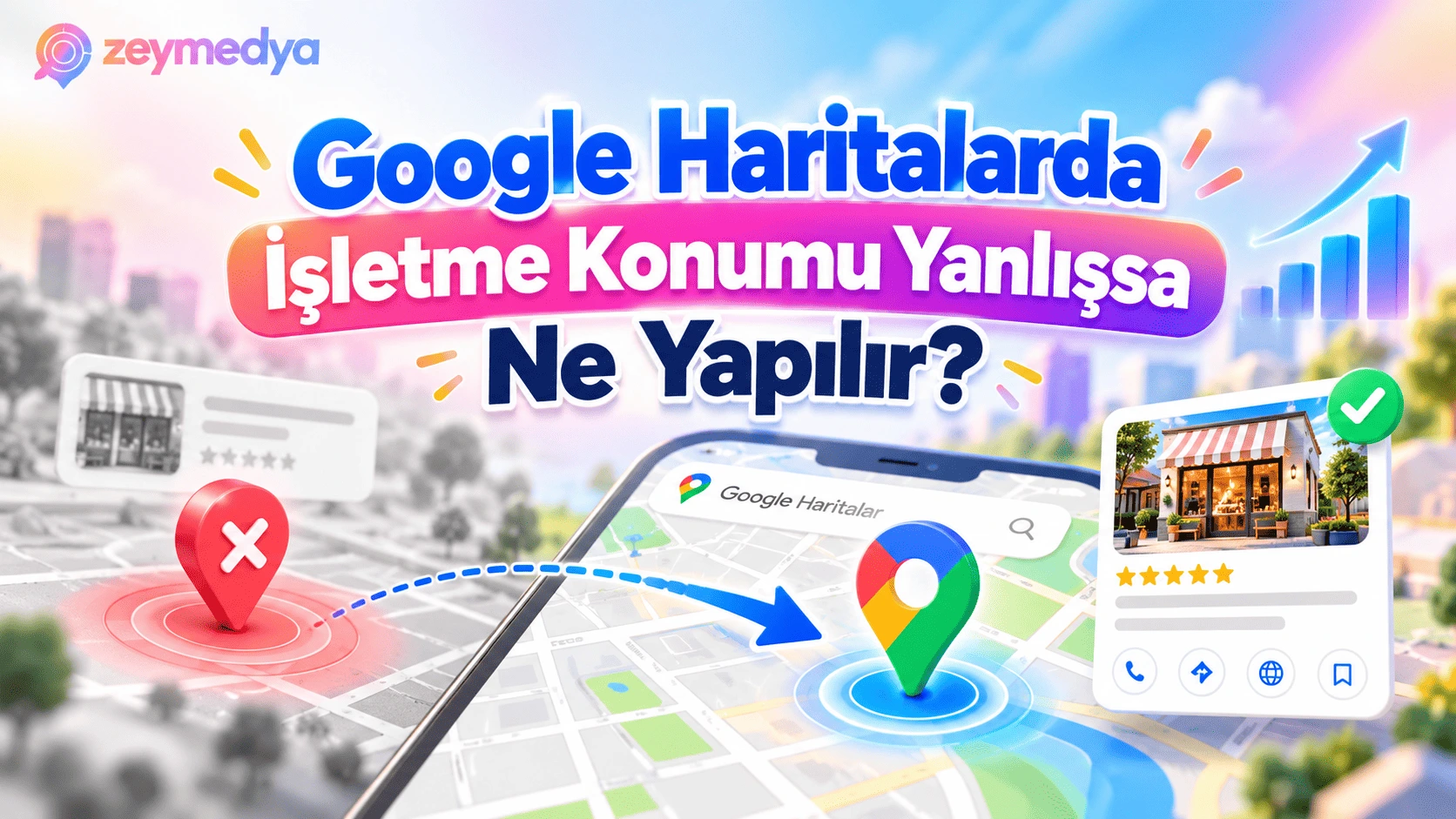 Google Haritalarda İşletmenizin Konumu Yanlış Görünüyorsa Nasıl Düzeltilir?