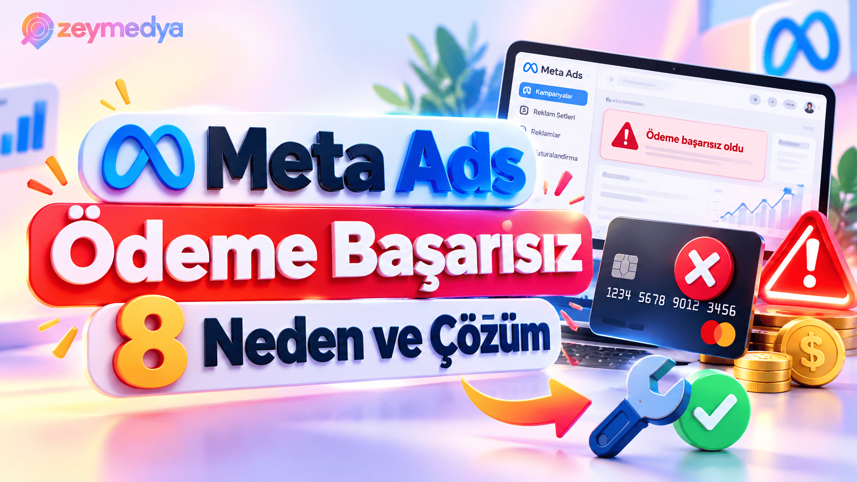 Meta Ads Ödeme Yöntemi Ekli Ama Reklam Ödemesi Başarısız Oluyorsa 8 Olası Neden