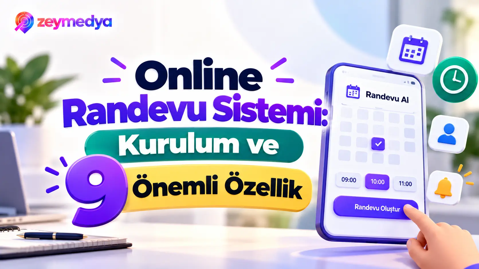 Online Randevu Sistemi Nedir? İşletmeler İçin Kurulum ve 9 Önemli Özellik