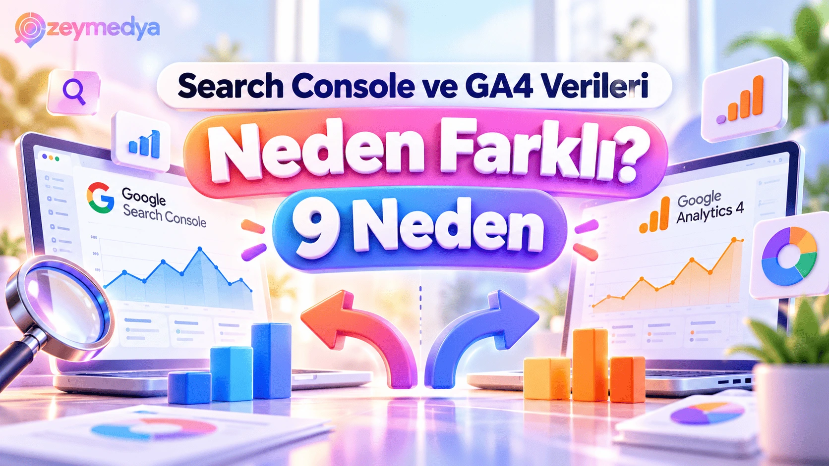 Google Search Console ile GA4 Trafik Verileri Neden Farklı? 9 Olası Neden