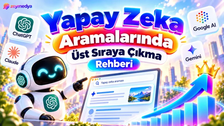 Yapay Zeka Aramalarında Üst Sıraya Çıkma Rehberi 4 Yapay Zeka Aramalarında Üst Sıraya Çıkma Rehberi